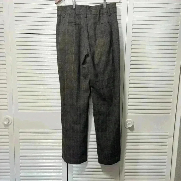 Zac And Rachel Women’s Plaid Dress Pants Brown Size 6 - Picture 5 of 5